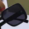 Moda klasik kare büyük boy tasarımcı güneş gözlükleri kadın spor gözlükleri erkekler su geçirmez anti UV gözeyli süs gözlük bisiklet güneş gözlüğü