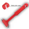 New Car Seat Belt Cutter Window Glass Breaker Car Rescue Tool Mini Martello di sicurezza per auto