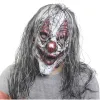 Accueil Found Clown Face Dance Cosplay Masques Latex Party Costumes Props Halloween Terror Mask Men Masques effrayants