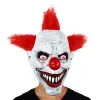 Accueil Found Clown Face Dance Cosplay Masques Latex Party Costumes Props Halloween Terror Mask Men Masques effrayants