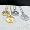 Colares pendentes Hiphop Vitruvian Man Colar