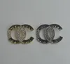 10style nieuwste klassieke merkbrief ontwerper broches letters revers pins Crystal Rhinestone Pin Party Metal Jewerlry Accessoires Gift Hoge kwaliteit
