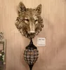 Wall Lamp WPD Modern Wolf Bedside Light Creative Decorative Crystal Sconces Led For Home Living Room Porch