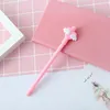 2pc mignon stylo Kawaii dessin animé fille rose ailes amour neutre couleur bonbon aile Gel stylos étudiant fournitures scolaires papeterie 0.5mm