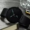 ساعة معصم Crrju Watch 2150 من الذكور الفولاذ المقاوم للصدأ ساعات رقيقة رقيقة أعلى الرجال الكلاسيكية الكوارتز معصم ريبو ريلوجو ماسولينو