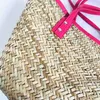 stylisheendibags Evening Bags 2022 Beach Basket Summer Bag Straw Bag Fashion Beach Purse Big Rattan Shoulder Bags Large Capacity Woven Tote Hand-made Handbags