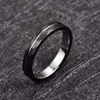 Wedding Rings Tungsten Carbide Ring Hammered Finish Grooved Black Band For Men Women Comfort Fit Engagement Jewelry