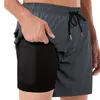 Hommes Shorts marque plage été séchage rapide hommes conseil maillots de bain homme maillot de bain Surf maillot de bain mâle athlétique course pantalon de sport