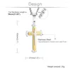 Pendentif Colliers Hommes Croix Collier Argent Couleur En Acier Inoxydable Lien Chaîne 2023 Hip Hop Mâle Bijoux Qualité MN211