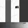 Wallpapers Custom 3D Po Modern European Style Black White Marble Strip Background Wall Mural Bedroom Living Room Waterproof Wallpaper