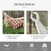 Camp Furniture Outdoor Garden Hammock Tassel Canvas Swing Chair Hanging Bed Handing Camping Hunting Foldbar Tre Color Po Props