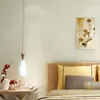 壁紙モダンなシンプルなライン織られていないリビングルームの壁紙ベッドルームの背景装飾