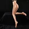 Women Socks 80D Plus Size Oil Shiny Tights Glossy Satin Shaping Pantyhose Sexy Pole Dance Clubwear Sports Fitness Leggings