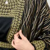 Vestidos casuais mulheres 2 Peices Definir manto de manga longa Islâmica ABAYA DUBAI DUBAI TURQUIO MOROCANO CAFTAN KAFTAN Vestido Maxi Loose