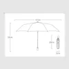 Parasol w pełni automatyczny parasol UV podwójny wiatr plażowy duży żeński krem ​​przeciwsłoneczny deszcz i słońce Składający mocny parasol