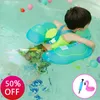 Schwimmweste Boje 2023 Entspannender aufblasbarer Schwimmkreis Doppelfloß Schwimmring für Kinderbecken Badezubehör mit Geschenken Spielzeug