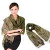 Sjaals mode sjaal vrouwen dubbele sides fancy paisley wrap pashmina sjaal bijen