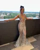 2023 May Aso Ebi Lace Mermaid Prom Dress Beaded Crystals Sexy Evening Formal Party Second Reception Birthday Engagement Gowns Dress Robe De Soiree ZJ177