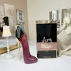 Parfüm in Schuhflasche Mädchen 80 ml schwarze rote Heels Design berühmtes Parfüm dauerhaft charmantes Spray -Parfüm