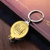 Keychains Vicney 도착 두바이 빈티지 스타일 네일 클리퍼 남성용 기념품 골동품 구리 레트로 키 체인 홀더를위한 키 체인