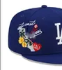 16 couleurs Casquettes ajustées de baseball pour hommes Classique Bleu Hip Hop New York Noir LA NY Sport Casquettes réglables Chapeau Gris Stitch World Heart " Series " " Love Hustle Flowers A2