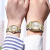 Relojes para mujer CHENXI, reloj de cuarzo para mujer, reloj elegante clásico de plata dorada para mujer, reloj de pulsera resistente al agua para regalo de lujo para mujer 230506