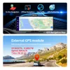 10.26 pouces 4G Dash Cam Android 10.0 6 + 128G 8 Core 5G WiFi voiture DVR ADAS GPS FM 24h moniteur de stationnement rétroviseur enregistreur vidéo