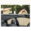 Auto-Sonnenschutz Universal-Auto-Vorhang mit automatischer Verlängerung Magnetschienen-Sonnenschutz und Wärmedämmungs-Schatten für Metallrahmen