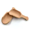 Mini Wooden Scoop Teaspoon Small Salt-Shovel Bath Salt Spoon Milk Powder Scoops Wood Condiment Spoons Coffee Tea Sugar Spoon Kitchen Tool