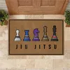 Carpets Jiu Jitsu Chess Doormat Non Slip Door Floor Mats Decor Porch