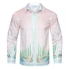 Casablanca Designer Мужская футболка мужская женская футболка мода мужская хлопчатобумажная одежда рубашки M-XXXL #ab15