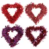 Декоративные цветы День Святого Валентина любовь форма сердца гирлянда стена на стенах