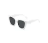 Óculos de sol de luxo para mulheres, designer de lentes polaroid, óculos masculinos sênior, armação de óculos, óculos de sol de metal vintage com caixa P2660 15 16