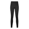 Pantalon actif Crossover Taille haute Plain Yoga Leggings Butter Soft Side Pocket Gym Workout Sports 25 '' Squat Proof