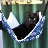 猫のベッドハンモックハンモック秋/冬の昼寝のための優れた通気性遊び場大型ペット用品設置が簡単