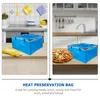 Dinnerware Sets Insulated Cooler Bags Pizza Insulation Tote Heater Car Lunch Storage Pouch Delivery Gifts Meal Transport