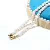 Chaînes perles d'eau douce naturelles forme ronde plate perles en vrac collier pendentif breloques exquises pour la fabrication de bijoux accessoires de bricolage
