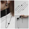 Anti-Lost-kedjor för solglasögon Löstagbar väskekedja Silverhalsband Armband Earphone Lanyard Strap Holder Non-Slip Eyewear Accessories