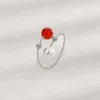 Wedding Rings Vintage Agate For Women Retro Gold Plated Green Red Pearl Ring Lucky Jewelry Gifts