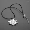 Kreki anime egzorcysta nieletni naszyjnik z drutem Yalian Grey D. Gray-Man Wiselant Women Men Men Jewelry