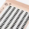 6 rangées 120 paquets d'extension de cils naturalités fausses de vison de vison individu 20/30d clusters cils maquillage cilia fausses œil cils outils de maquillage accessoiresfalse