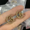 Diverses boucles d'oreilles vintage pendantes top designer de luxe GGs boucle d'oreille lettres G bijoux femmes Saint-Valentin ucci Cadeaux de mariage kge2g gglies