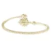 Bracelets de casamento Bracelet Bracelet Flor Simple Ins Feng Shui Bracelete de diamante Moda de alto senso Acessórios Bracelet