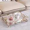 Kitchen Storage & Organization Mirror Glass Fruit Plate Living Room Decoration Modern Simple Household Candy