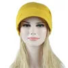 Berretti Donne Musulmane India Cap Cappello da donna Beanie Skullies Turbante Chemio con perline Fiore Copricapo Cancro Interno Elegante #YJBerets