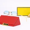 여성용 타원형 선글라스 Designer Luxurys Sun Glasses Mens Retro Glass Mans Beach 선글라스 운전 여성용 Sunglass F 선글라스 2305054D