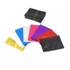 Pochettes vides en papier d'aluminium coloré mat, sac thermoscellable, sacs en aluminium anti-odeur, paquet de sacs en aluminium 7*10cm