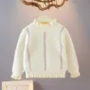 Pullover Mädchen Pullover Winter 2 4 6 8 10 Jahre Kleinkind Strickpullover Top Korean Style Cardigans Warme Kinder