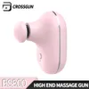 Helkroppsmassager crosgun söt mini massage pistol elektrisk bärbar kropp för djup muskelavslappning i nackens bakben axlar små massager 230506