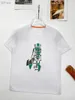 Herren-T-Shirts AL41061 Mode-Männer-Oberteile T-Shirts Laufsteg-Luxus-europäisches Design-Kurzdruck-Party-Stil-T-Shirts